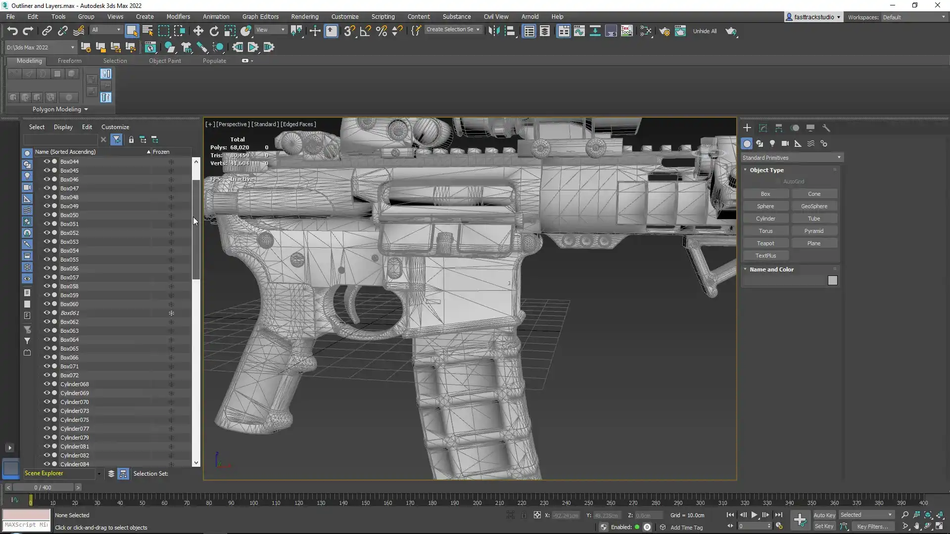 ساخت مدل‌های دقیق با استفاده از Splines و تکنیک‌های Lathe و Sweep