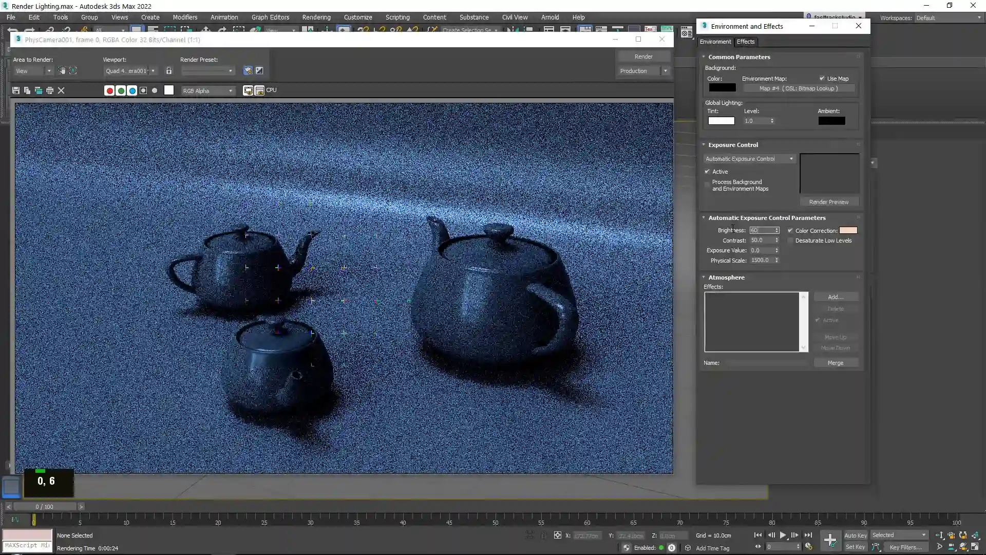 کاربردهای موتور رندر Arnold و نحوه تنظیمات آن